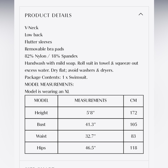 One piece bathing suit - Picture 3 of 5